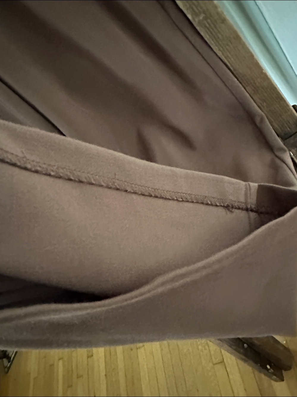 ABERCROMBIE & FITCH BROWN SLACKS PANTS MEDIUM LONG NEW - Picture 5 of 8
